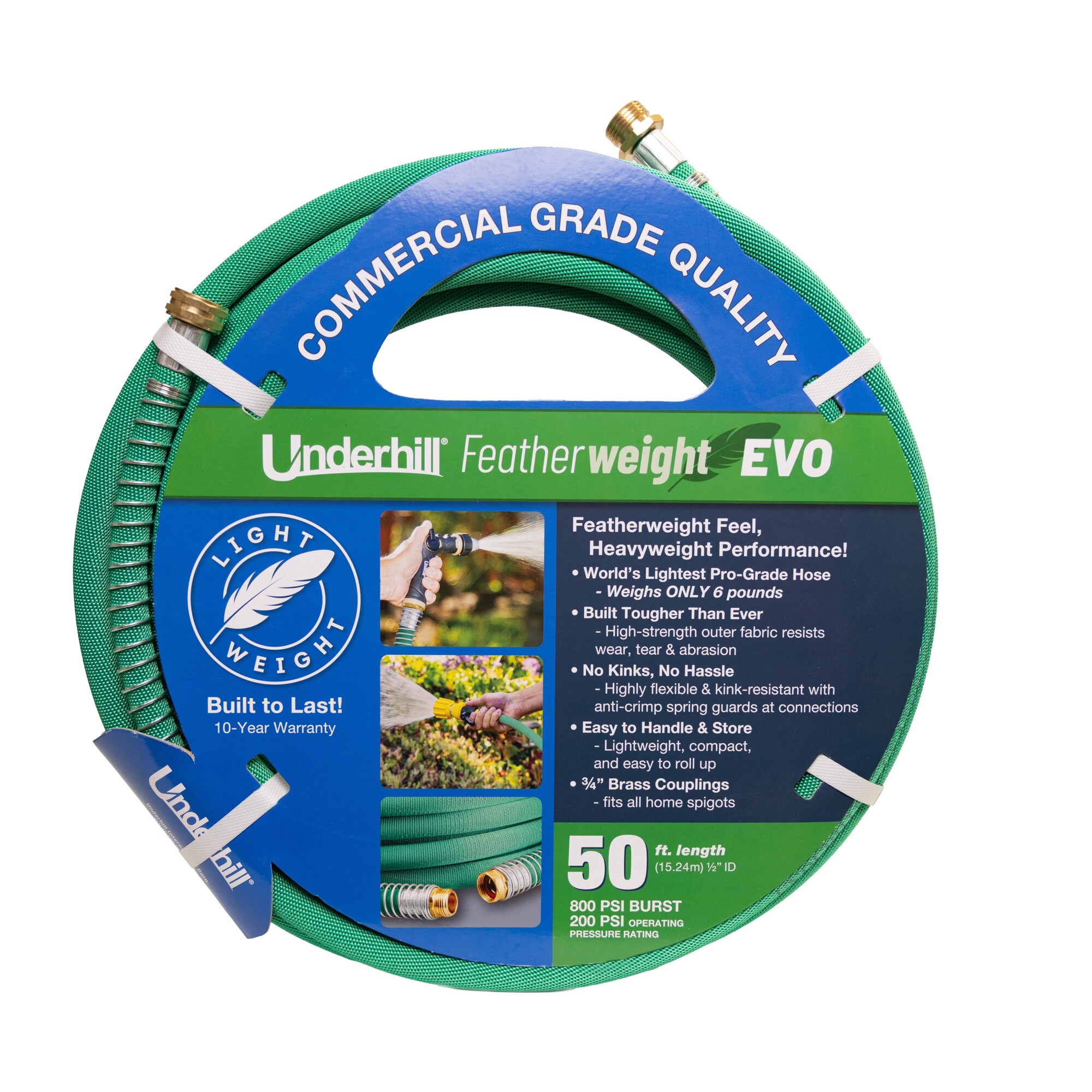 Underhill EVO Green Hose 50ft H50-050FW-EVO-G